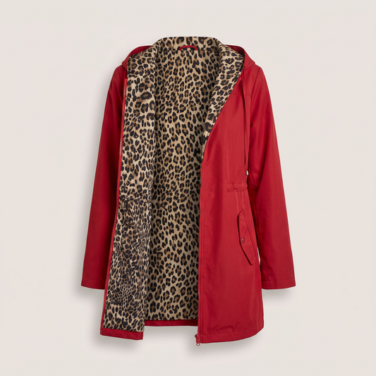 Elin Dual-Side Coat - Red