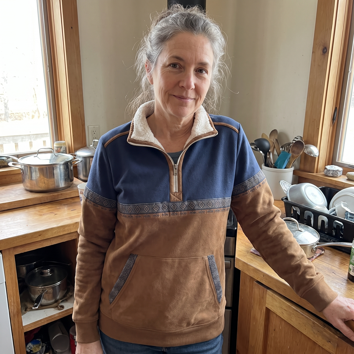 Elira Comfort Zip Jumper
