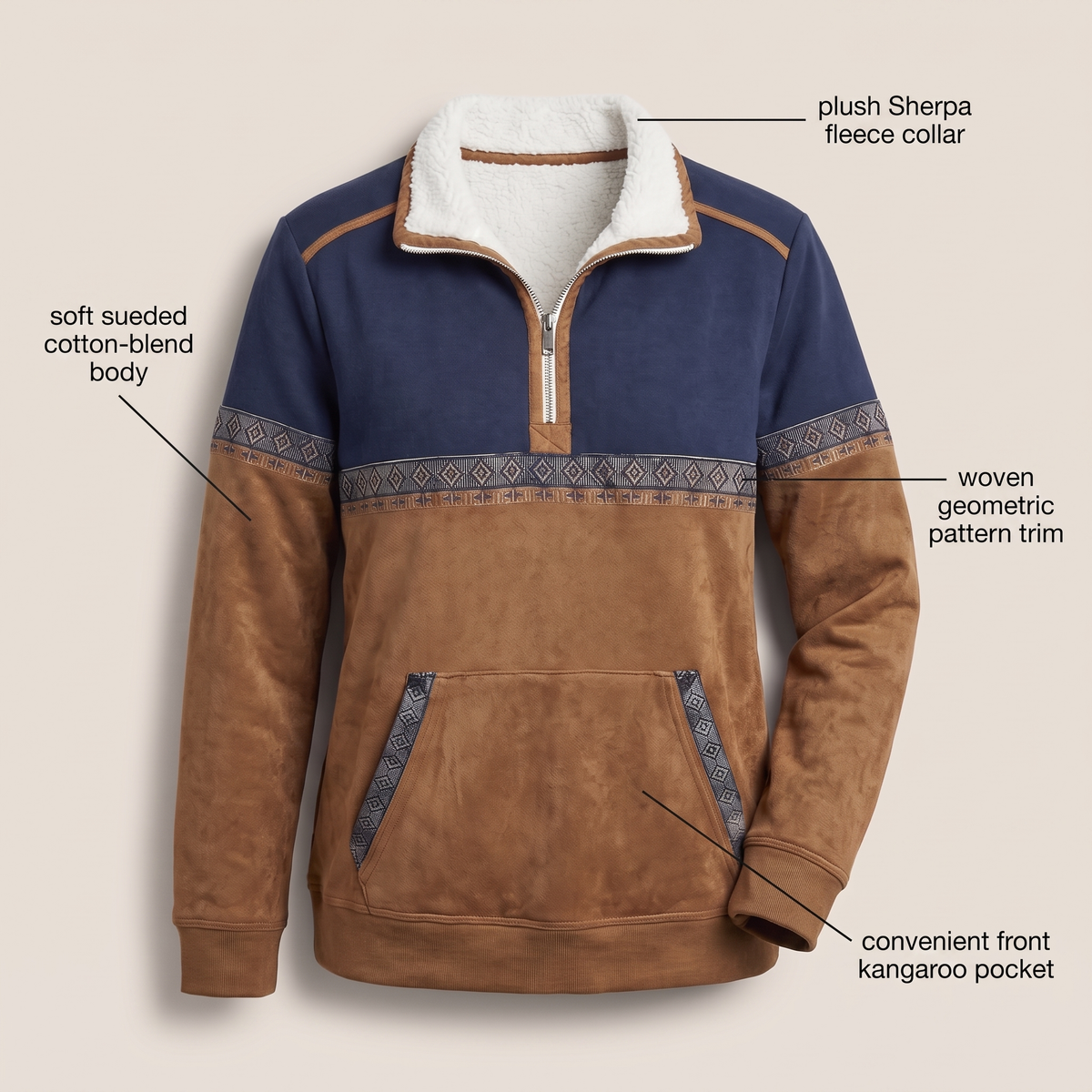 Elira Comfort Zip Jumper