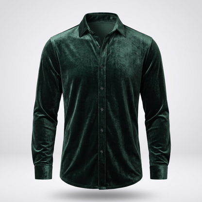 Elite Velvet Shirt - Green