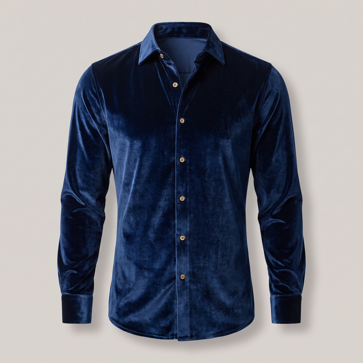 Elite Velvet Shirt - Navy