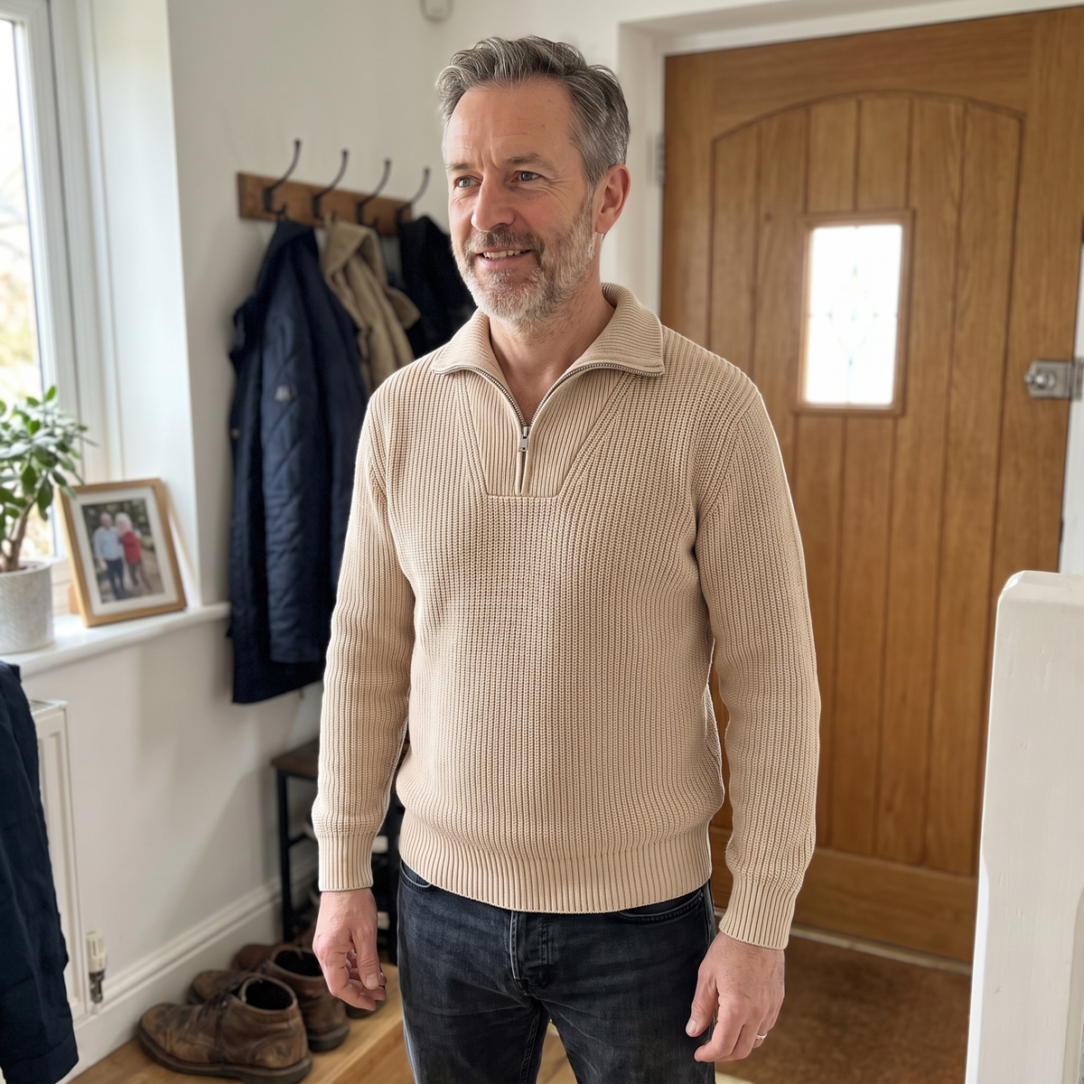 Ellis Modern Half-Zip Jumper