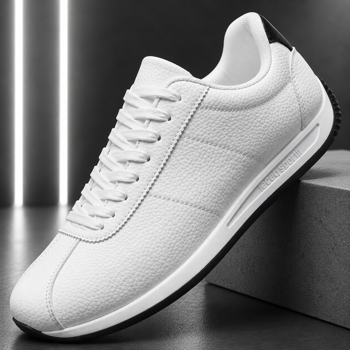Ellison Modern Sneakers - White