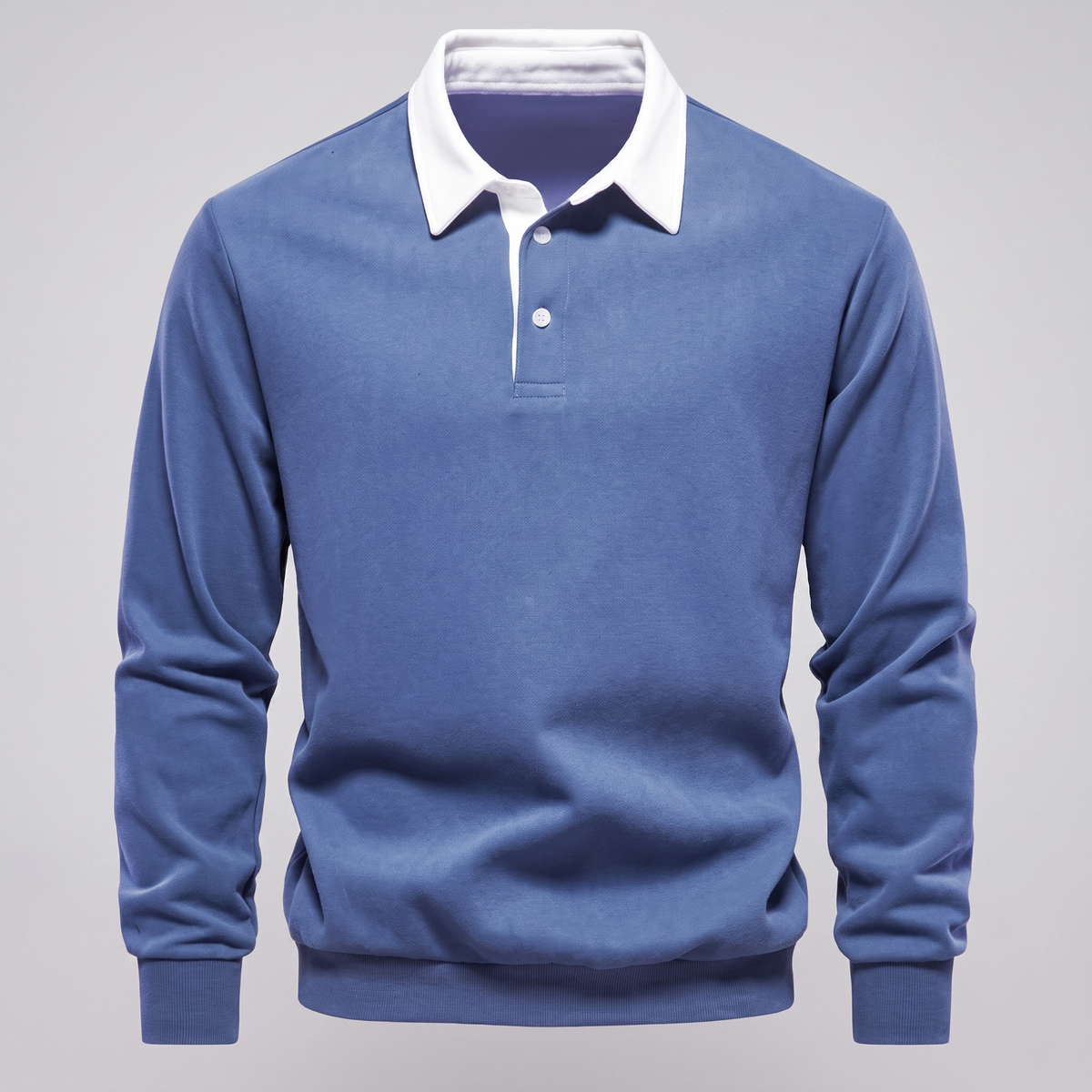 Ellison Polo Sweater - Blue
