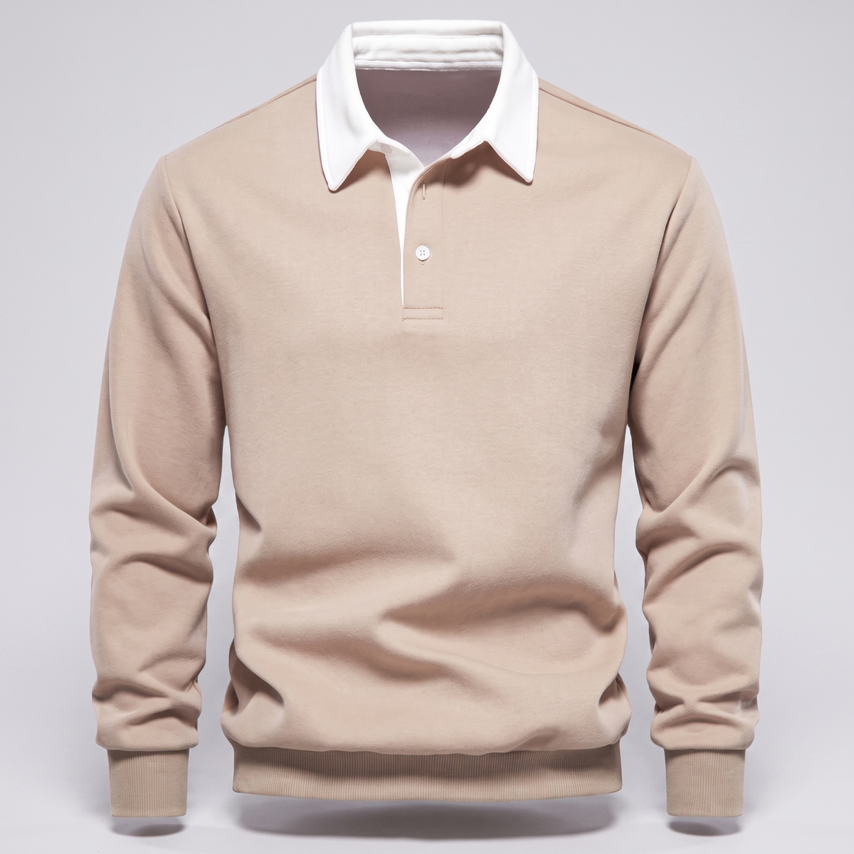 Ellison Polo Sweater - Khaki