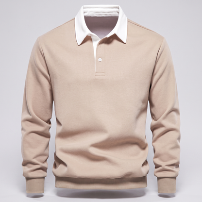 Ellison Polo Sweater - Khaki