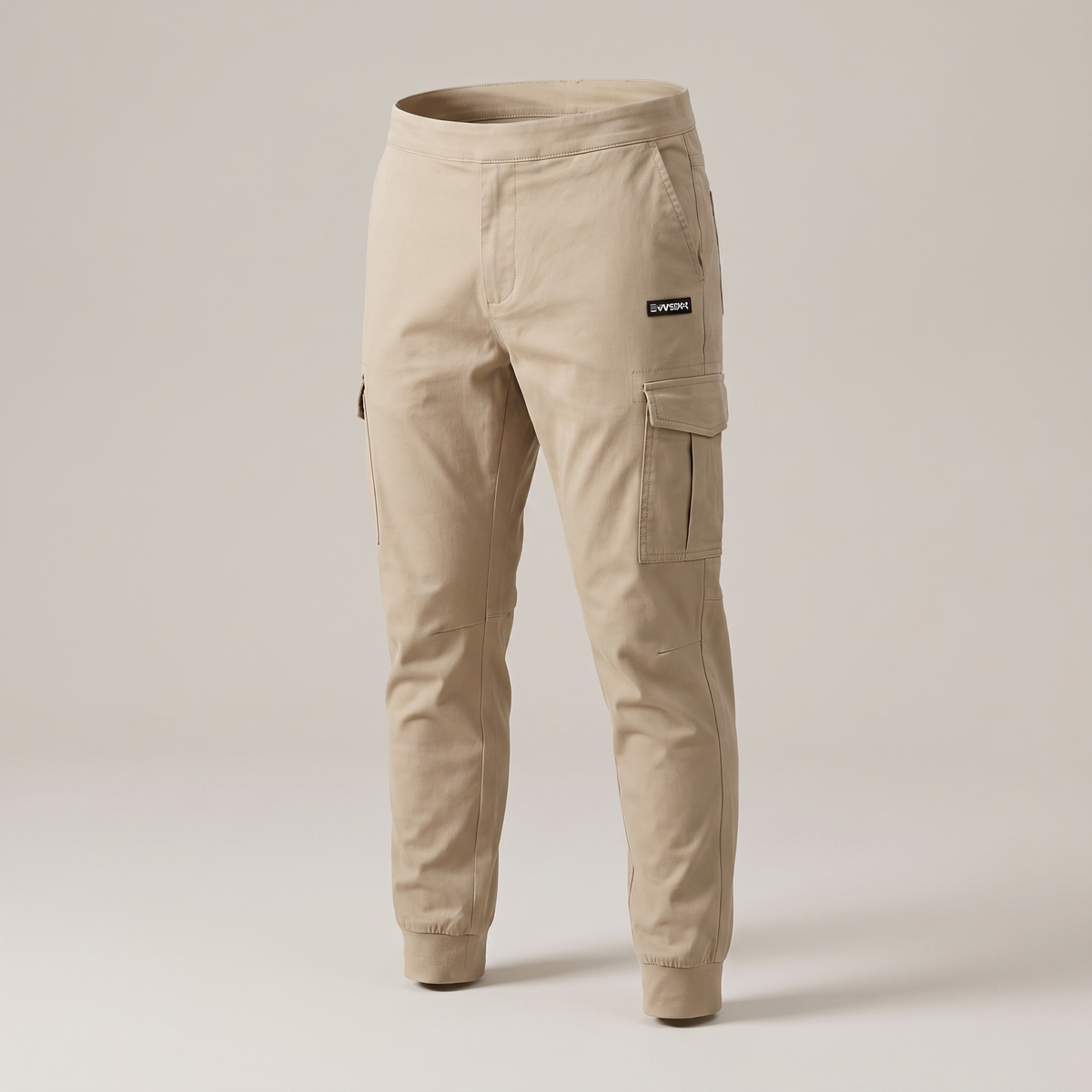 Elmsden Premium Stretch Cargo Trousers - Beige