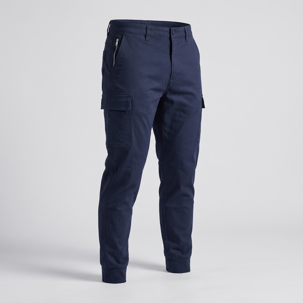 Elmsden Premium Stretch Cargo Trousers - Blue