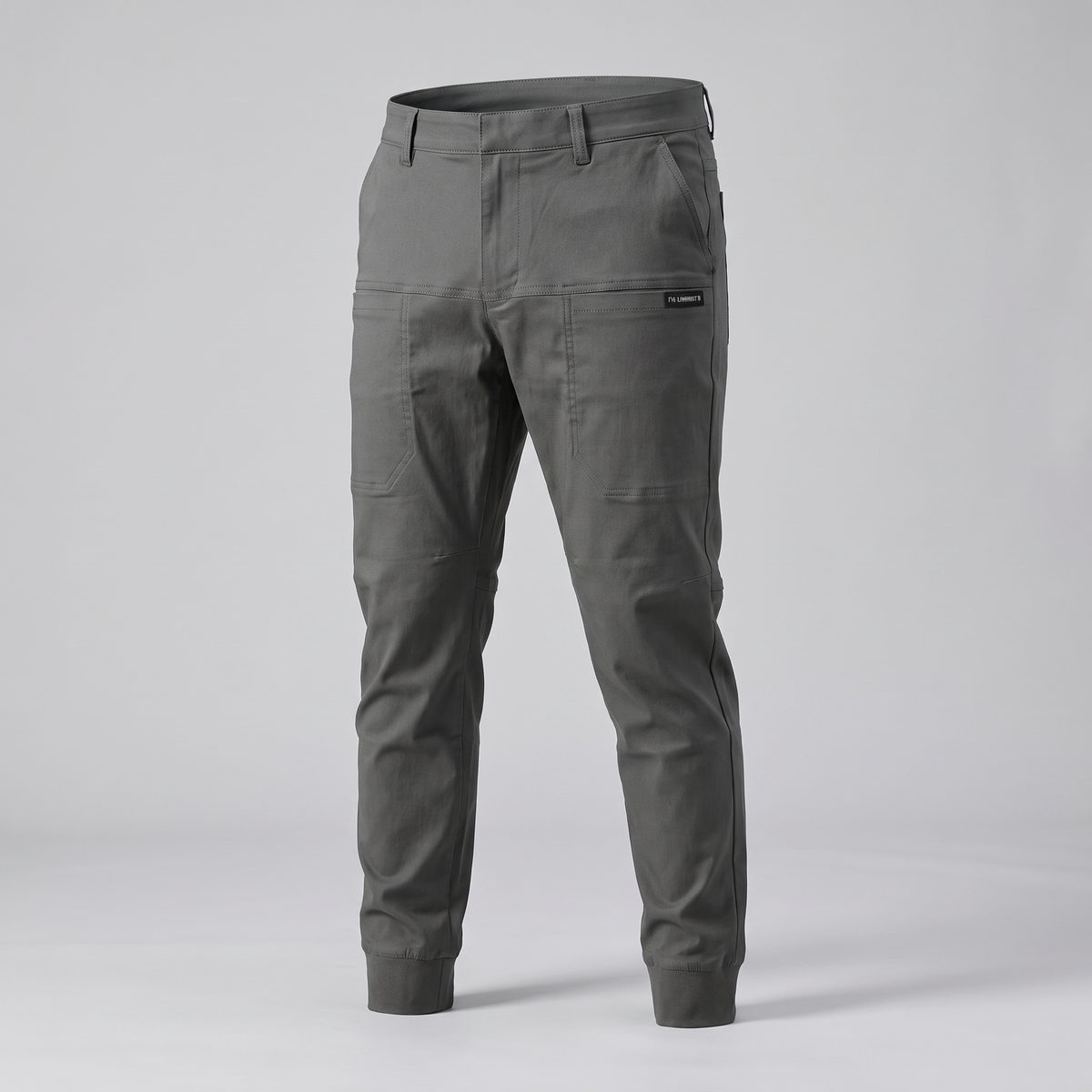 Elmsden Premium Stretch Cargo Trousers - Dark Grey