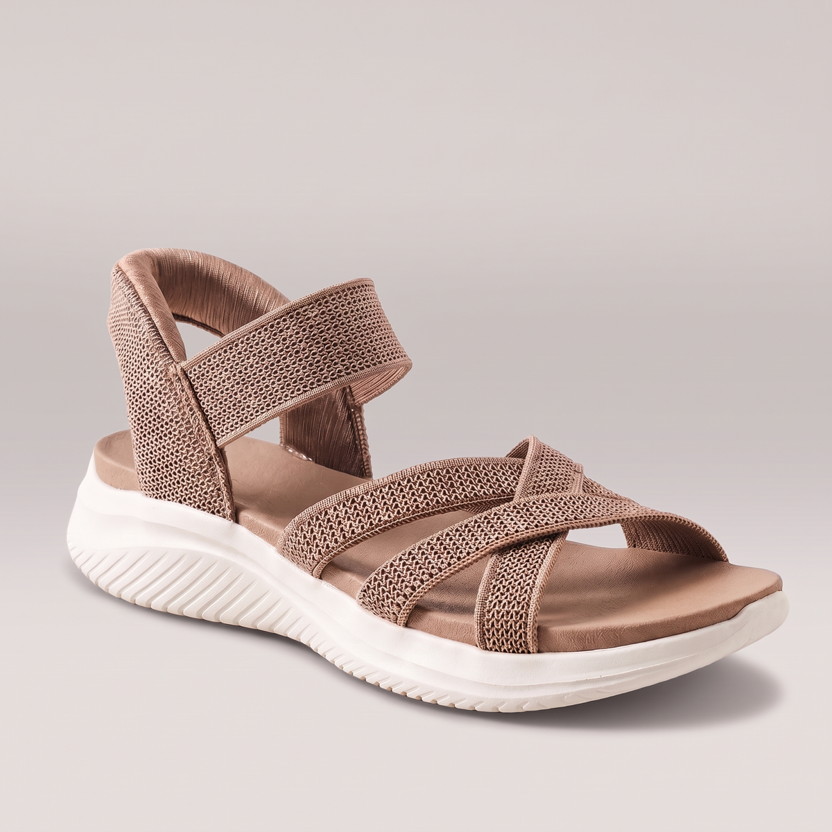Elmswick Ultra-Flex Knit Sandals - Khaki
