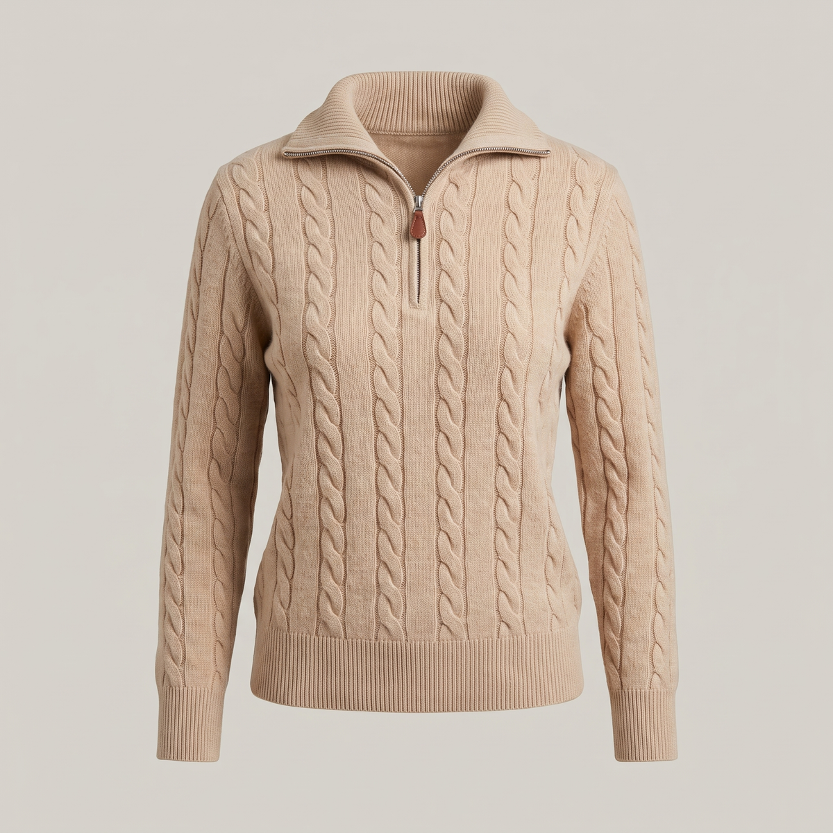 Elowen Casual Sweater - Beige