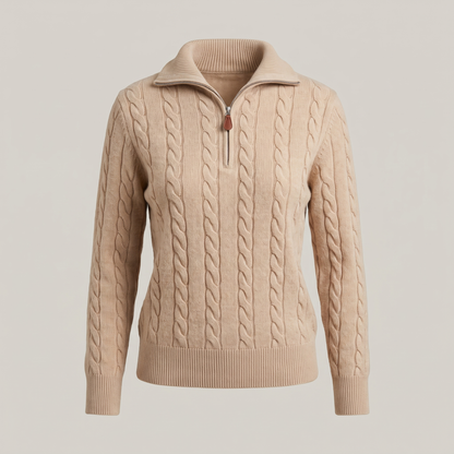 Elowen Casual Sweater - Beige