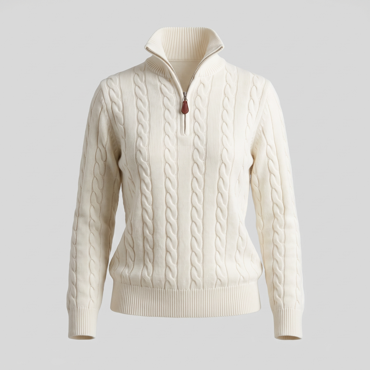 Elowen Casual Sweater - White
