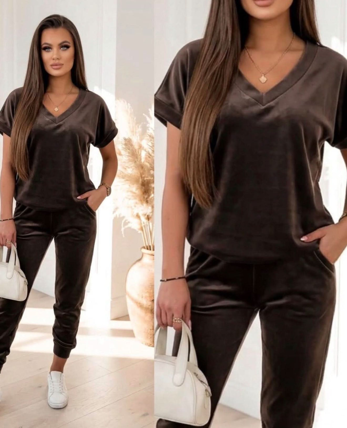 Elowen Lounge Set - Brown