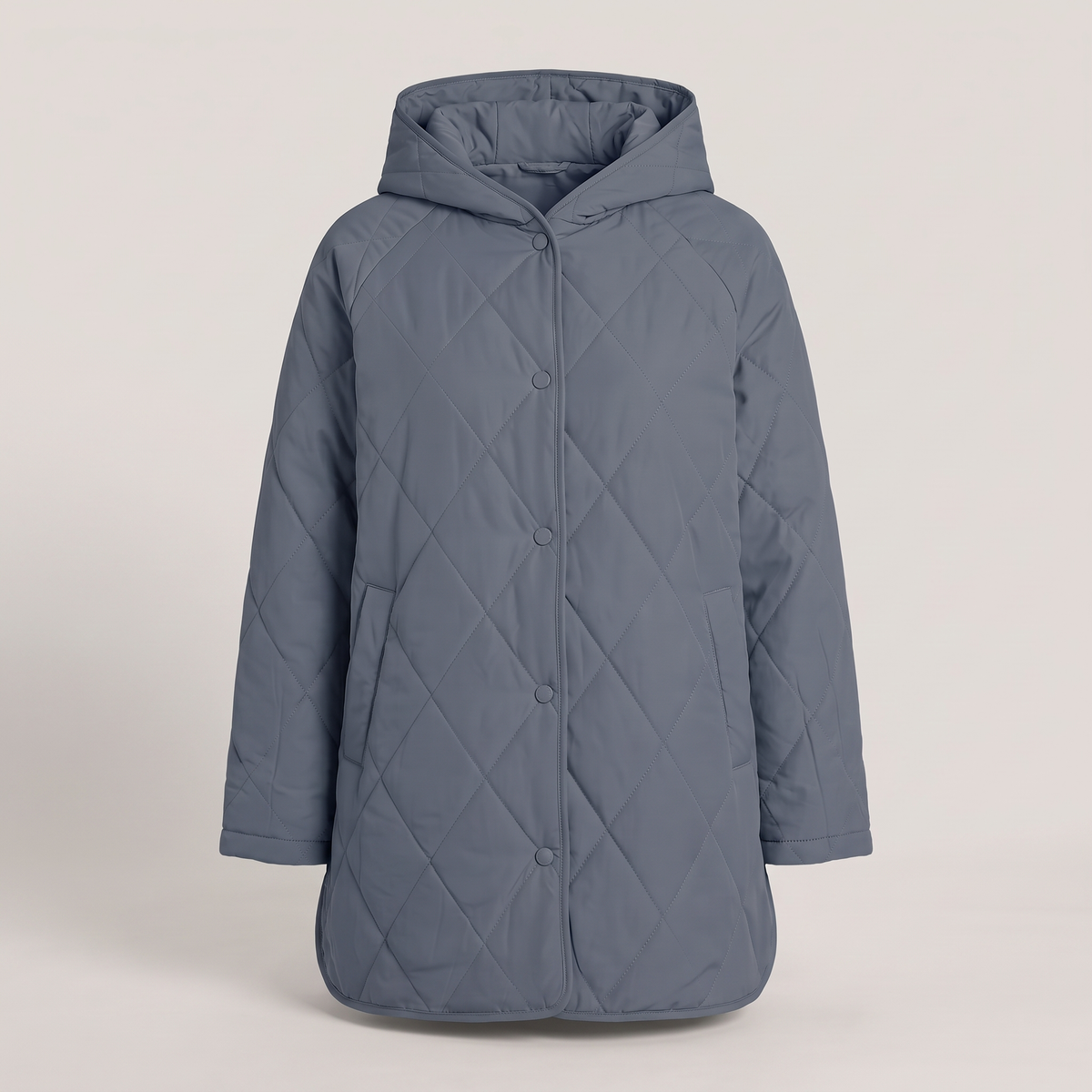 Elowen Oversized Winter Jacket - Blue