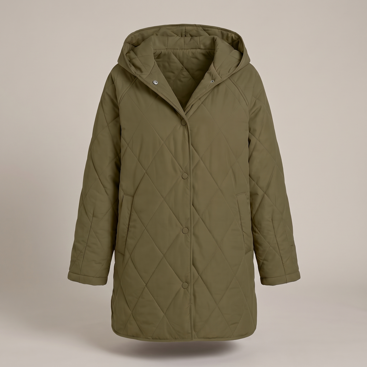 Elowen Oversized Winter Jacket - Green