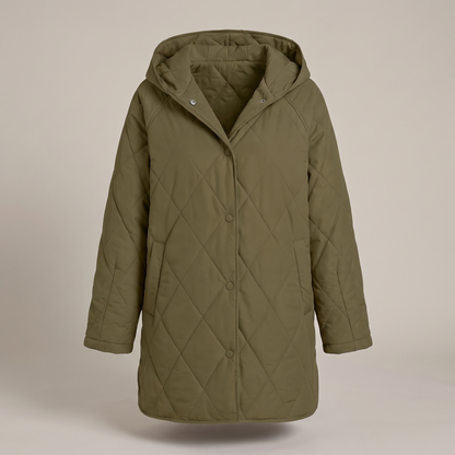 Elowen Oversized Winter Jacket - Green