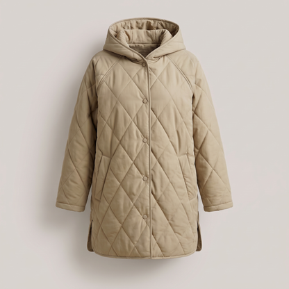 Elowen Oversized Winter Jacket - Light Green