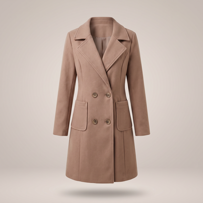 Elowen Wool Coat - Camel