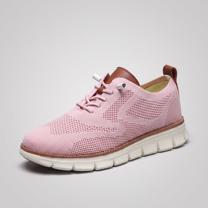 Elsbeth Air-Mesh Brogues - Pink