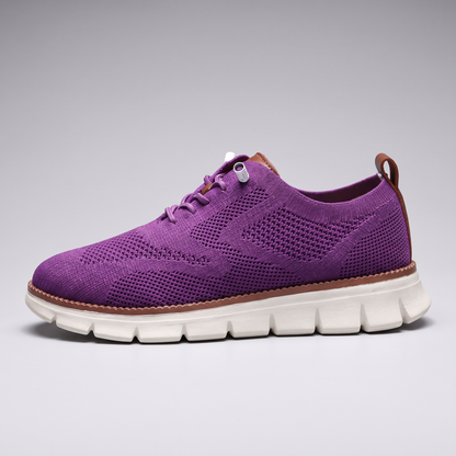 Elsbeth Air-Mesh Brogues - Purple
