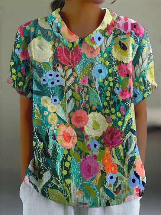 Elsie Floral Shirt - Multicolour