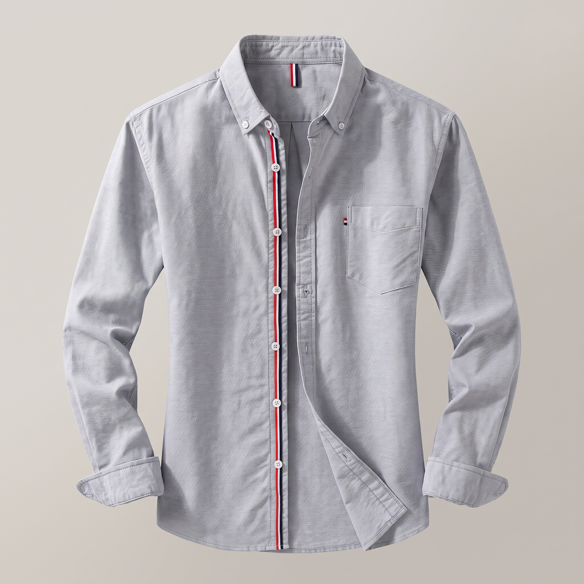 Emilio Linen Shirt - Grey