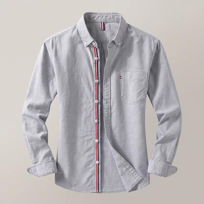 Emilio Linen Shirt - Grey