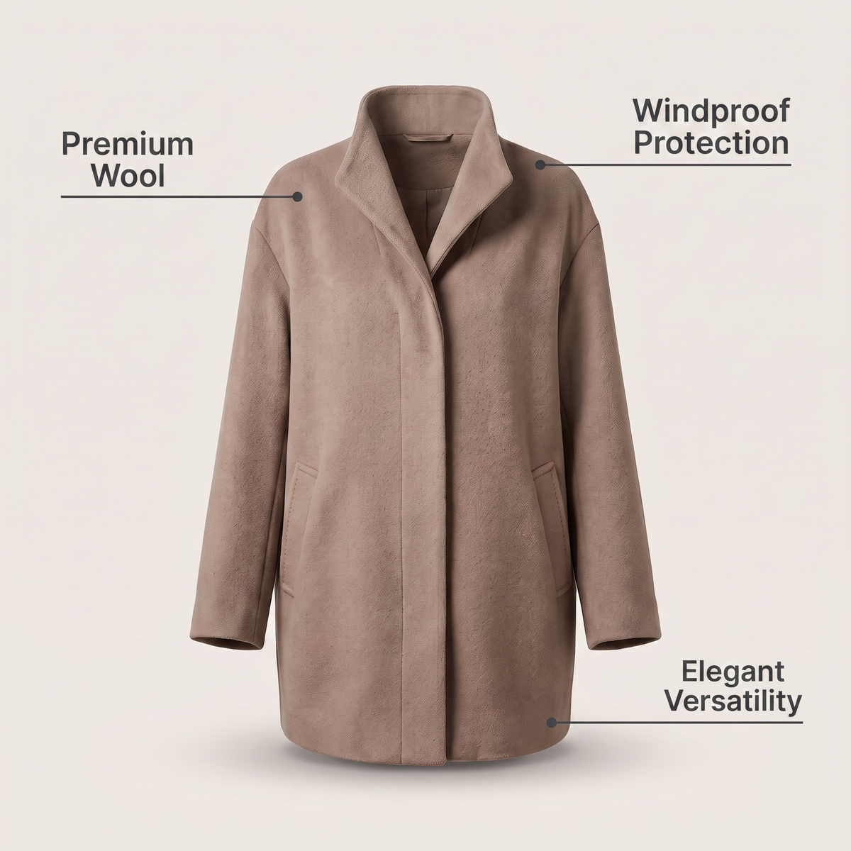 Emma Weather-Ready Wool Jacket