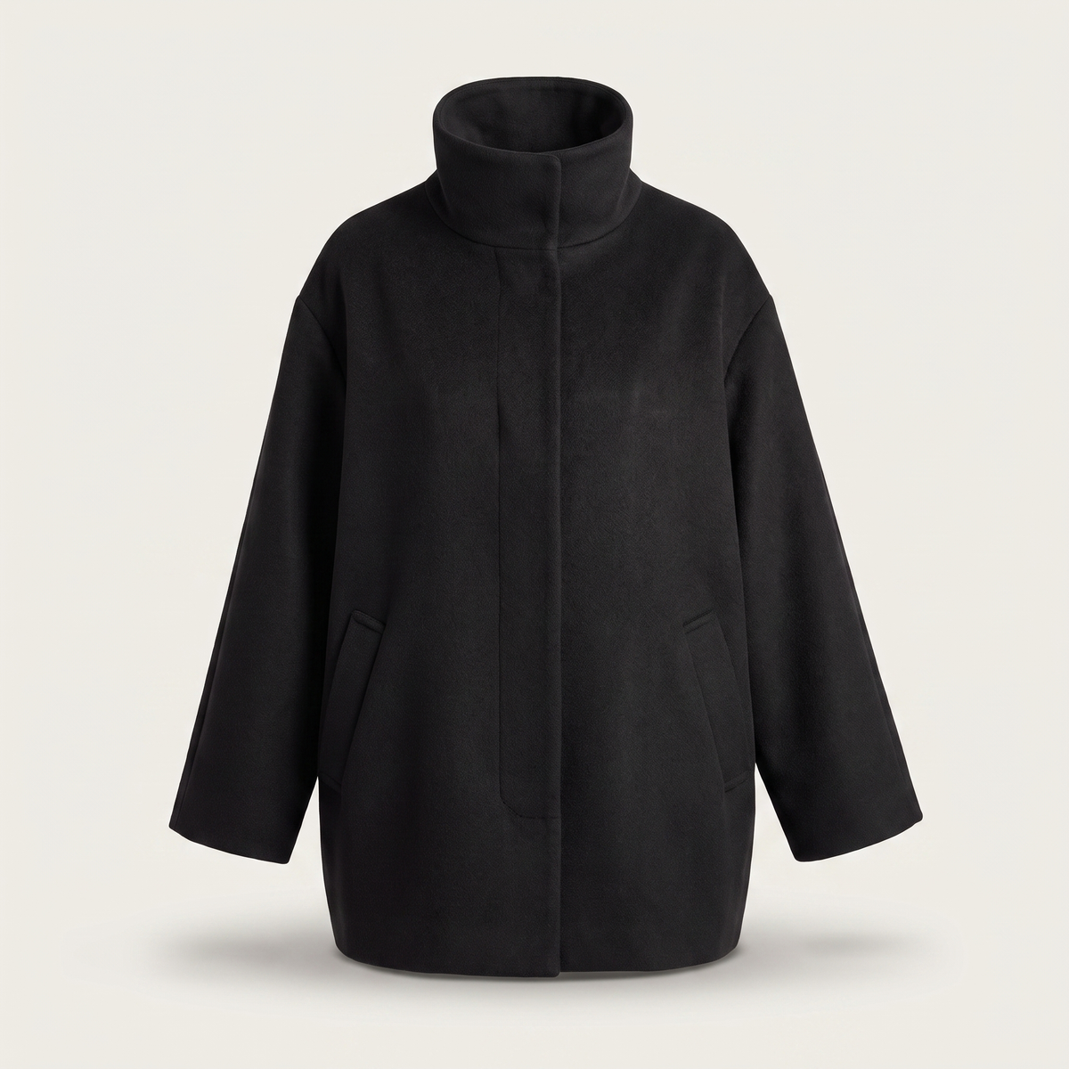 Emma Weather-Ready Wool Jacket - Black
