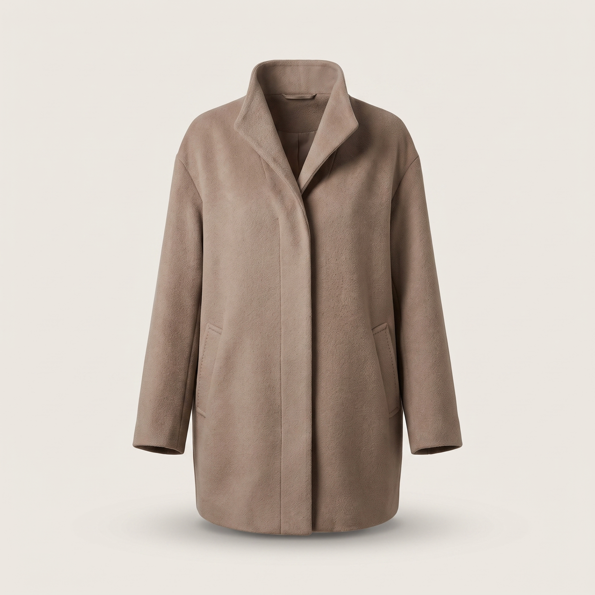 Emma Weather-Ready Wool Jacket - Kaki