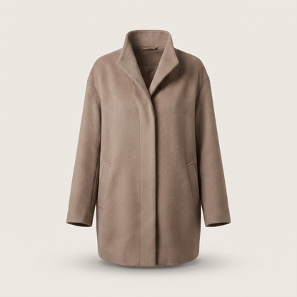 Emma Weather-Ready Wool Jacket - Kaki