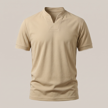 Ethan Business Fitness Tee - Khaki