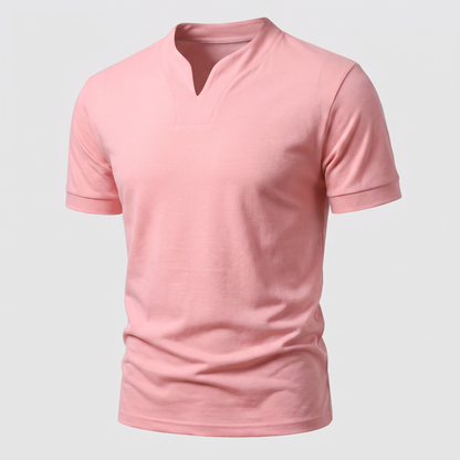 Ethan Business Fitness Tee - Pink