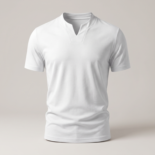 Ethan Business Fitness Tee - White