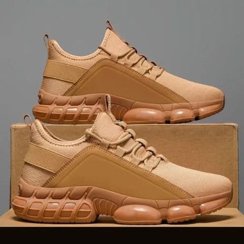 Ethan Literun Trainers - Khaki