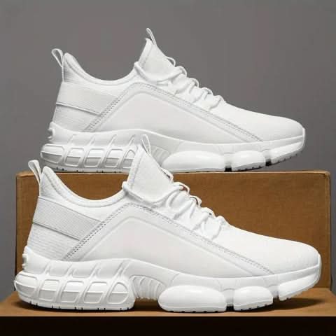 Ethan Literun Trainers - White