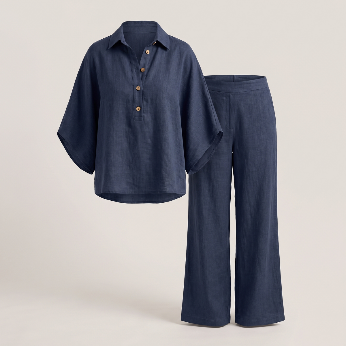 Eva Two-Piece Set - Navy