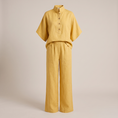 Eva Two-Piece Set - Yellow