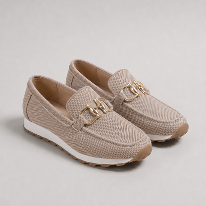 Evelyn Comfort Trainers - Beige