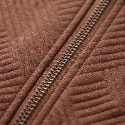 Evelyn Statement Chevron Jacket