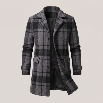 Everleigh Refined Autumn Trench - Dark Grey