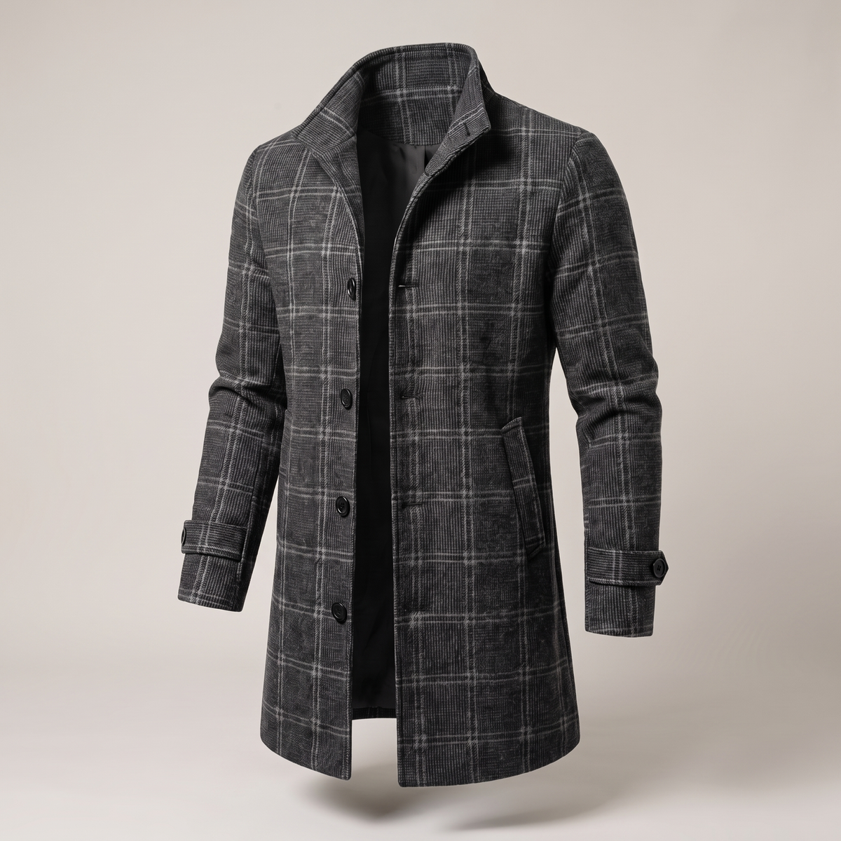 Everleigh Refined Autumn Trench - Lined Grey