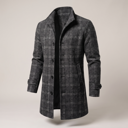 Everleigh Refined Autumn Trench - Lined Grey