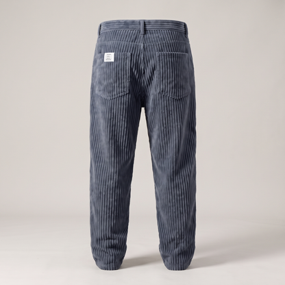 Everyday Comfort Corduroy Trousers - Blue