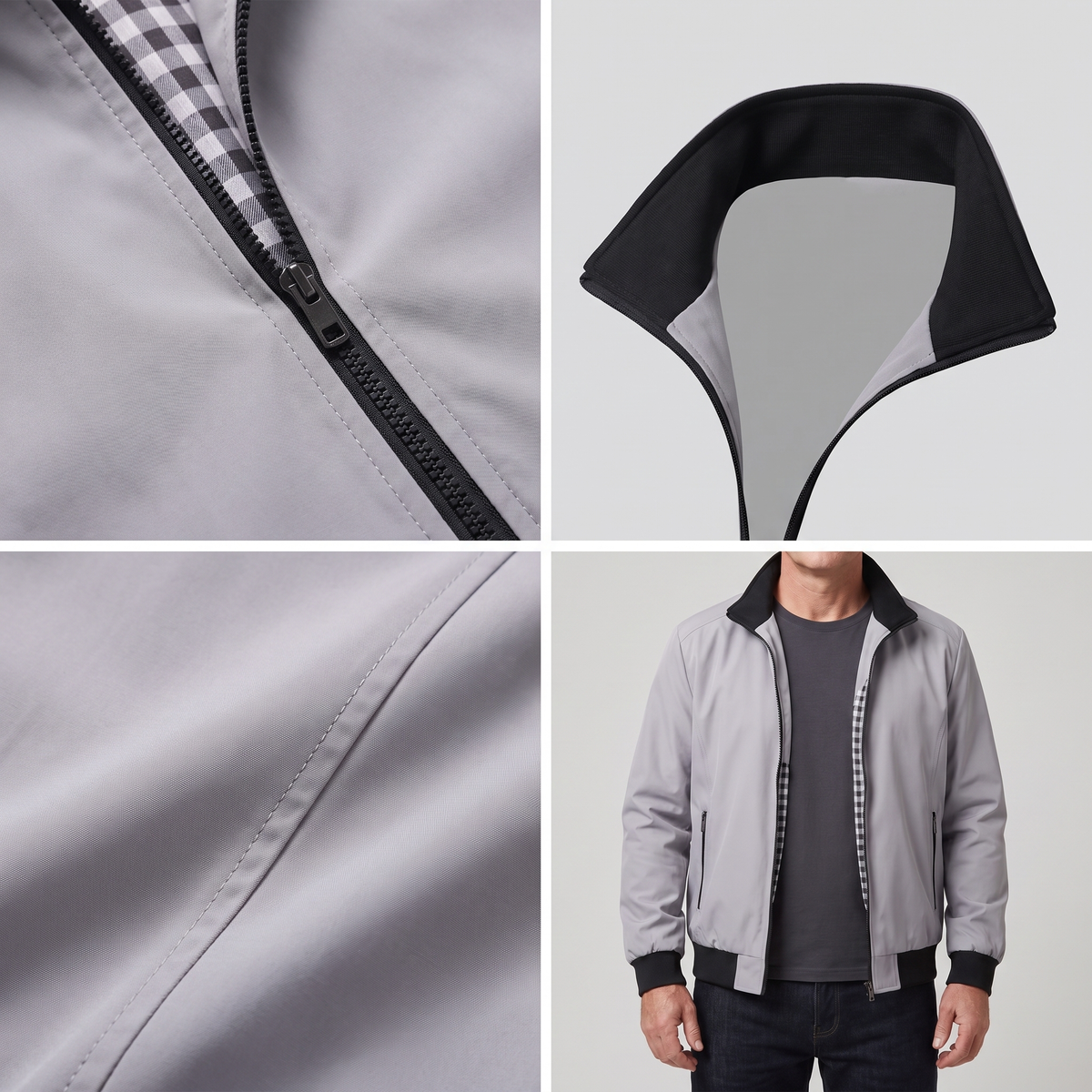 Everyday Zip Front Jacket