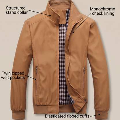 Everyday Zip Front Jacket