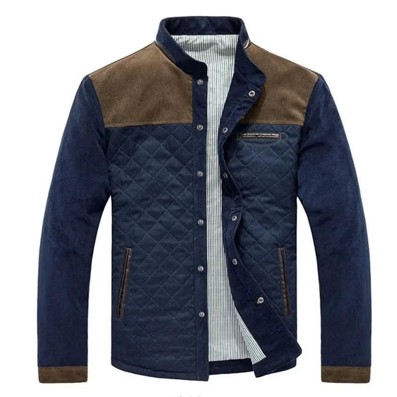 Fairmont Patchwork Jacket - Coffee