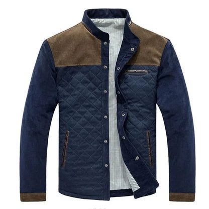 Fairmont Patchwork Jacket - Coffee