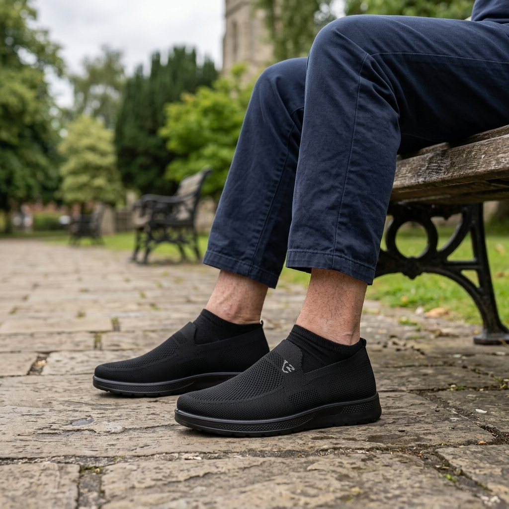 Falconbridge Breathable Knit Trainers